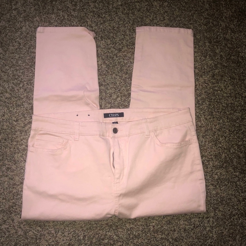 Baby pink capris